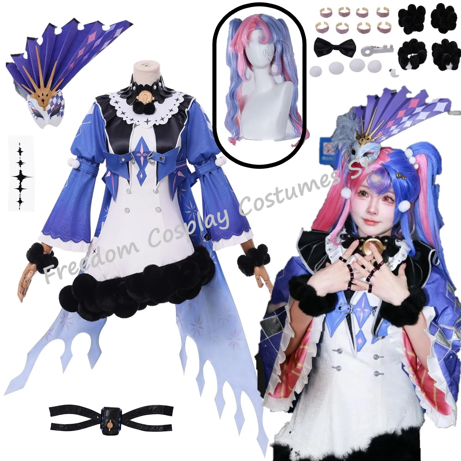 In Stock ROCCIA Cosplay Game Wuthering Waves Roccia Cosplay Costume Dress Carnival Halloween Comic Con Animation Party Wig Suit
In Stock ROCCIA Cosplay Game Wuthering Waves Roccia Cosplay Costume Dress Carnival Halloween Comic Con Animation Party Wig Suit