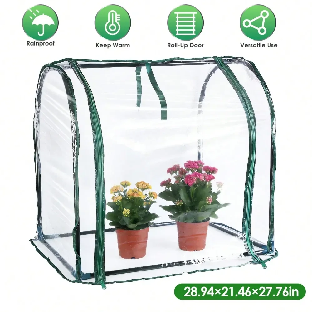 X 21.46 X 27.76 Tabletop Mini House Portable Greenhouse For Spring Indoor Outdoor Garden Tent For Seed Starting Plant Protectio
X 21.46 X 27.76 Tabletop Mini House Portable Greenhouse For Spring Indoor Outdoor Garden Tent For Seed Starting Plant Protectio