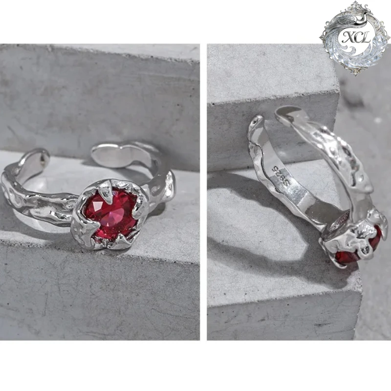 XCL S925 Sterling Silver Irregular Paved Zircon Geometric Open Ring Adjustable Wedding Fine Jewelry for Women
XCL S925 Sterling Silver Irregular Paved Zircon Geometric Open Ring Adjustable Wedding Fine Jewelry for Women