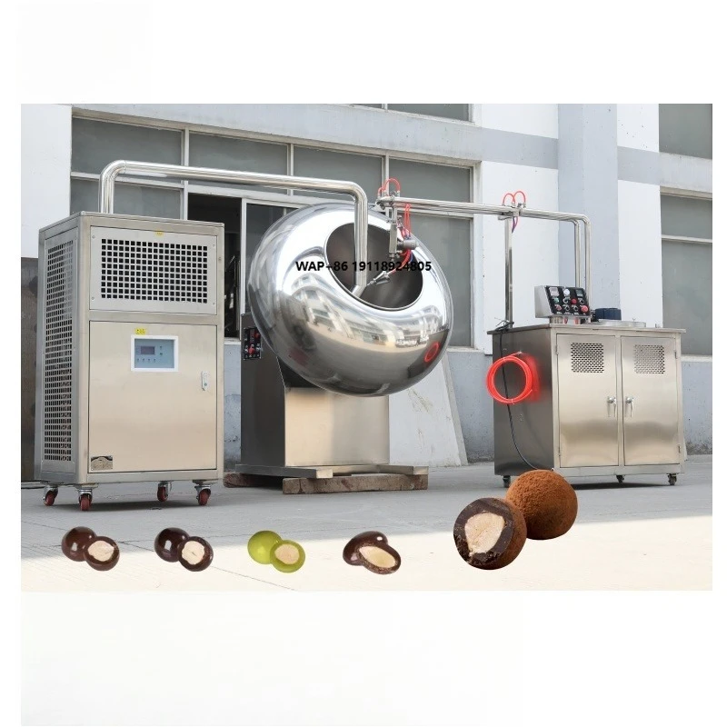 Nuts Chocolate Candy Making Machine Capacity Customized with Cool air and Auto Chocolate Sprayer with Technical Support
Nuts Chocolate Candy Making Machine Capacity Customized with Cool air and Auto Chocolate Sprayer with Technical Support