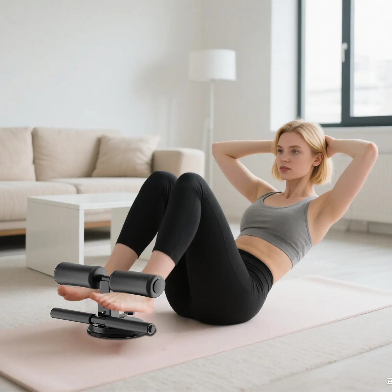 Sit Ups Foot Holder Sit Up Exercise Equipment With Suction Cup Portable Abdominal Workout Tool For Men Women Indoor Outdoor Gym 
Sit Ups Foot Holder Sit Up Exercise Equipment With Suction Cup Portable Abdominal Workout Tool For Men Women Indoor Outdoor Gym