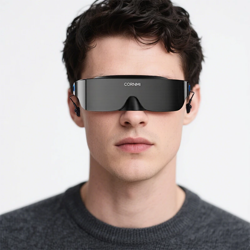 3D Smart Glasses With Display 800 Inches Large Screen Manufacturer Direct Compatible Wearable Tech For Gaming & Movie
3D Smart Glasses With Display 800 Inches Large Screen Manufacturer Direct Compatible Wearable Tech For Gaming & Movie