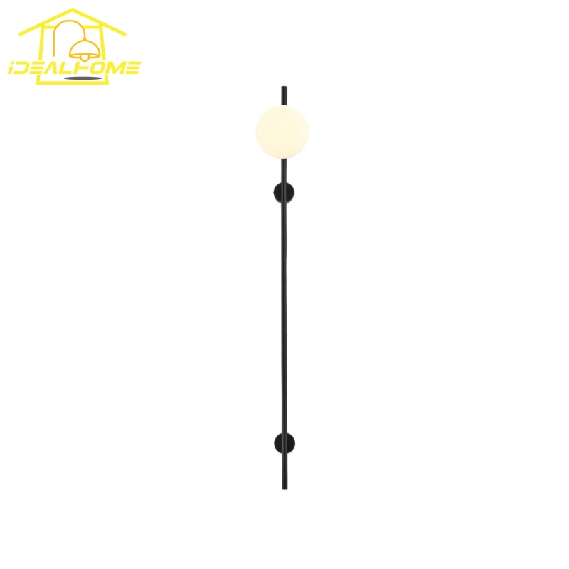 Modern Minimalist Long Pole Black Wall Lamp LED E27 Double Head Home Decor Bedroom Bedside Living Room Sofas Stairs Background
Modern Minimalist Long Pole Black Wall Lamp LED E27 Double Head Home Decor Bedroom Bedside Living Room Sofas Stairs Background