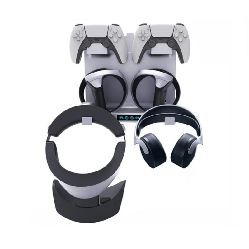 Controller Quick Charging Dock Stand for PS VR2 Headset Display Stand Headset Controller Storage Rack Accessories
Controller Quick Charging Dock Stand for PS VR2 Headset Display Stand Headset Controller Storage Rack Accessories
