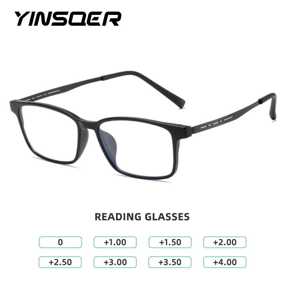 Titanium Reading Glasses Lightweight Spring Hinges Eyeglasses Anti Blue Light Presbyopia Eyewear 2 Pack Readers Diopter+1.0 +4.0
Titanium Reading Glasses Lightweight Spring Hinges Eyeglasses Anti Blue Light Presbyopia Eyewear 2 Pack Readers Diopter+1.0 +4.0