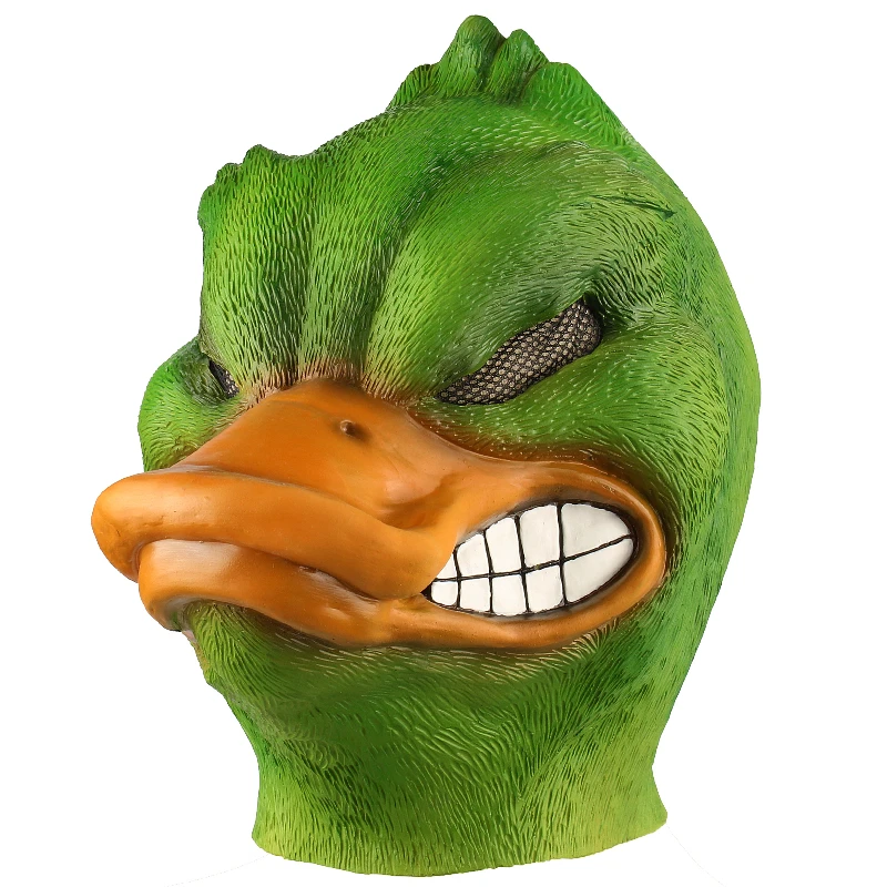 Halloween Maskerade Latex Grappige Angery Eend Costum Partij Cosplay Dier Decoratieve Masker
Halloween Maskerade Latex Grappige Angery Eend Costum Partij Cosplay Dier Decoratieve Masker