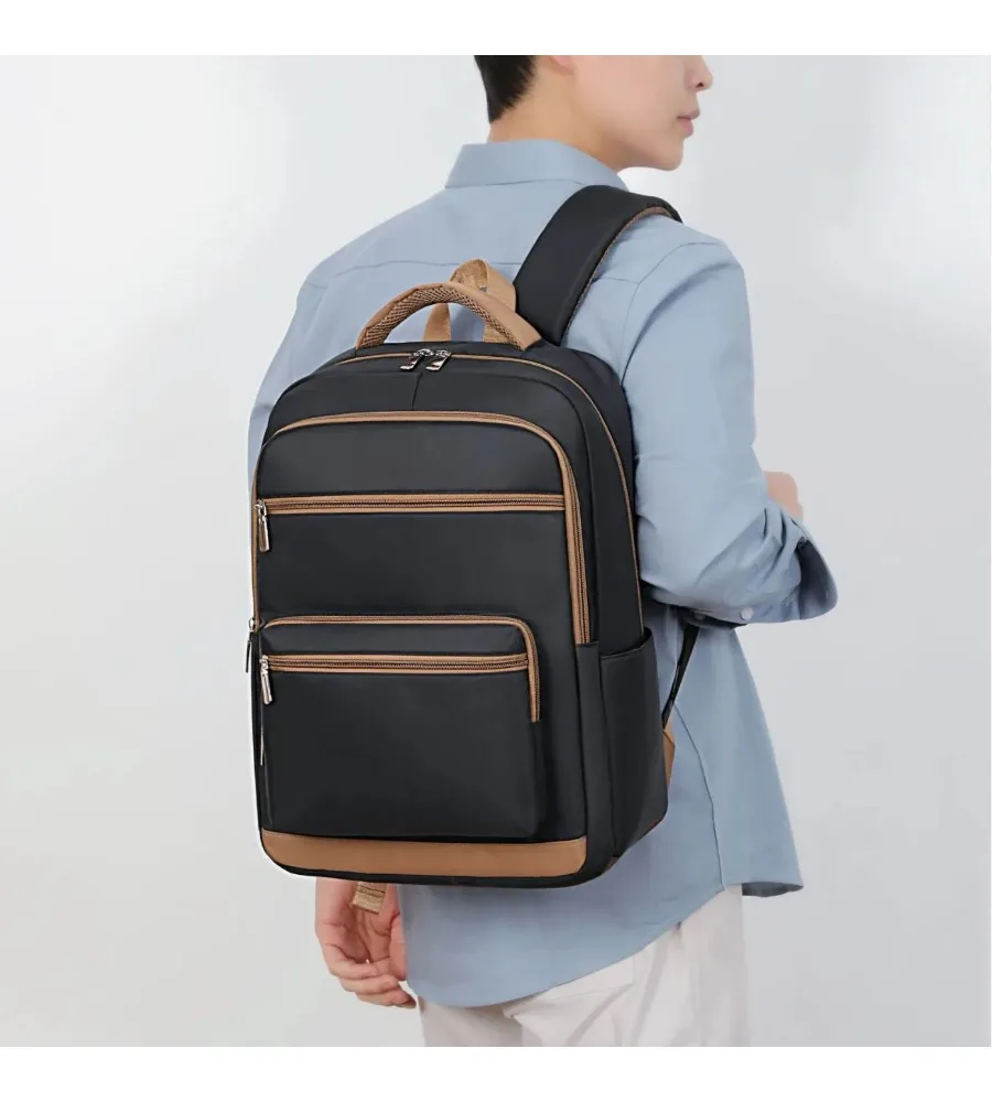 High end leisure travel backpack with large laptop compartment ideal for college students and daily use
High end leisure travel backpack with large laptop compartment ideal for college students and daily use