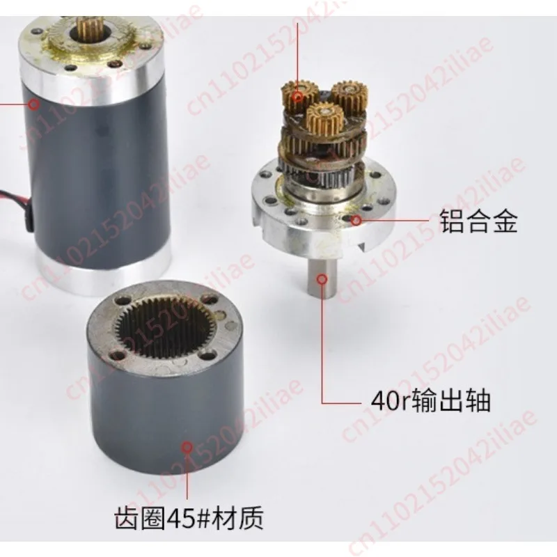 60MM Brushed Planetary Gear DC Motor 12V 24V CW/CCW High Power High Torque 60PG60S Shaft 12mm Keyway Motor
60MM Brushed Planetary Gear DC Motor 12V 24V CW/CCW High Power High Torque 60PG60S Shaft 12mm Keyway Motor