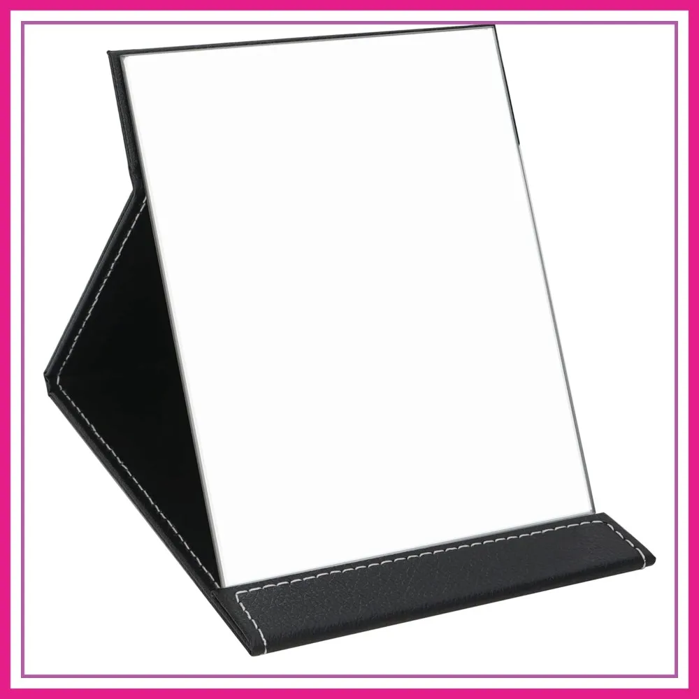 Folding Travel Mirror, PU Portable Ultrathin Mirror for Travel Camping Home (6.4x5.3in)
Folding Travel Mirror, PU Portable Ultrathin Mirror for Travel Camping Home (6.4x5.3in)
