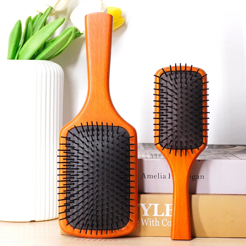 Massage Comb Gasbag Anti Static Hair Air Cushion Wooden Hairbrush Wet Curly Detangle Hair Brush Hairdressing Styling
Massage Comb Gasbag Anti Static Hair Air Cushion Wooden Hairbrush Wet Curly Detangle Hair Brush Hairdressing Styling