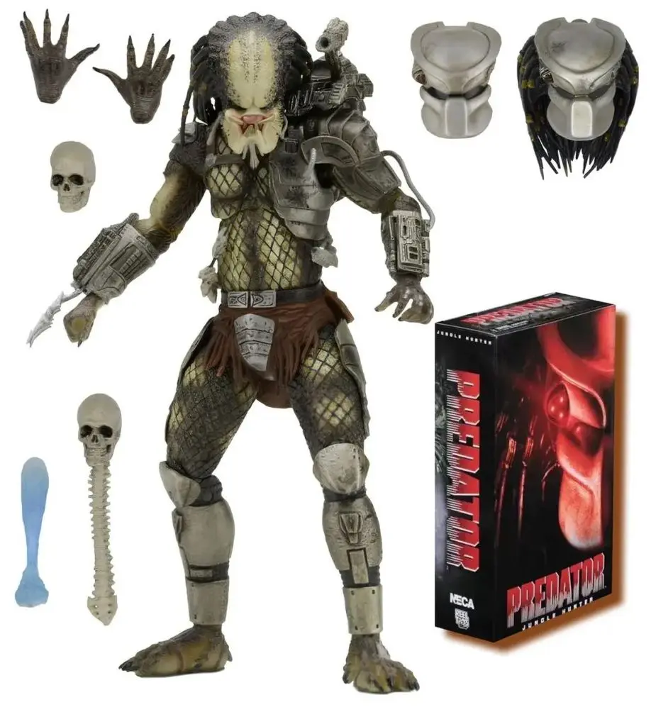 NECA пришельцы джунгли Охотник Хищник экшн-фигурка модель игрушка книжная полка Brinquedos Коллекционная кукла
NECA пришельцы джунгли Охотник Хищник экшн-фигурка модель игрушка книжная полка Brinquedos Коллекционная кукла