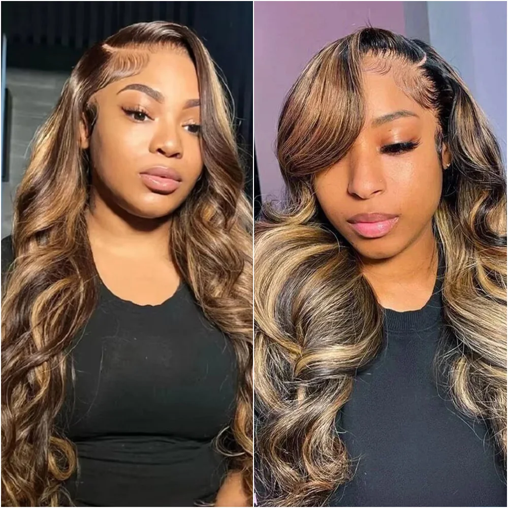 13x6 Hd Transparent Body Wave Lace Front Colored Highlight Human Hair Wig For Women Brazilian 4/27 Blonde Pre Plucked Wigs 200%
13x6 Hd Transparent Body Wave Lace Front Colored Highlight Human Hair Wig For Women Brazilian 4/27 Blonde Pre Plucked Wigs 200%