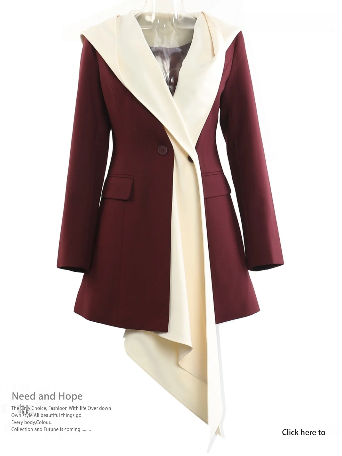 Angora Red Asymmetric Splicing Belted Midi Two-Piece Suit Jacket Women's Spring Original Design Thickened Long Sleeve Polyester
Angora Red Asymmetric Splicing Belted Midi Two-Piece Suit Jacket Women's Spring Original Design Thickened Long Sleeve Polyester