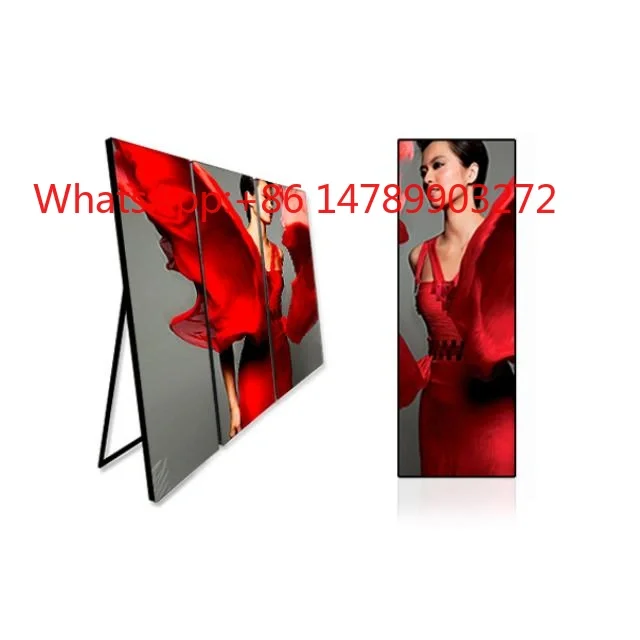 Movable Floor Standing SMD LED LCD Poster Commercial Advertising Display Screen
Movable Floor Standing SMD LED LCD Poster Commercial Advertising Display Screen