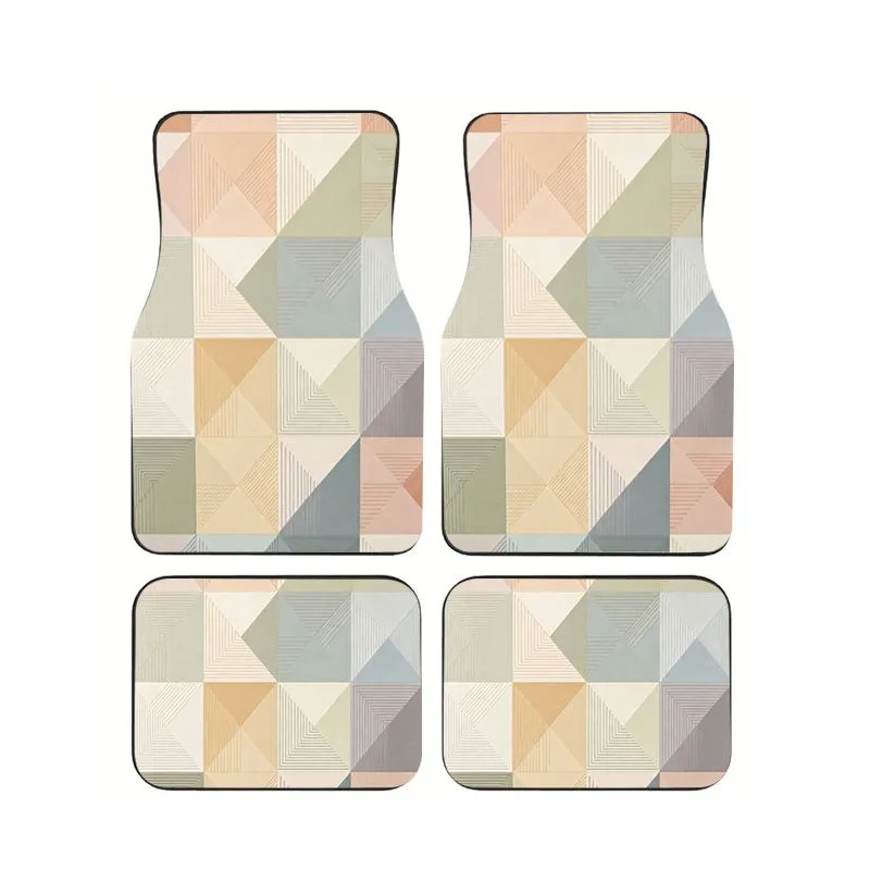 Simple Dynamic Radiating Line Design Car Floor Mats Universal Fit Non Slip Shockproof Car Foot Mats Auto Decoration Parts
Simple Dynamic Radiating Line Design Car Floor Mats Universal Fit Non Slip Shockproof Car Foot Mats Auto Decoration Parts