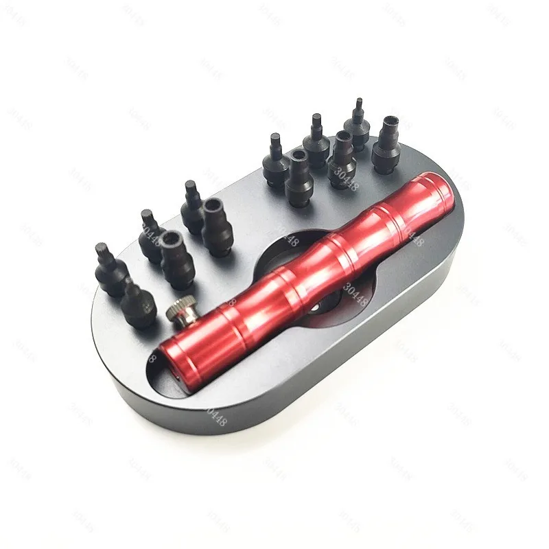 Инструменты для ремонта часов: Открыватель безеля для Rolex S, пресс для винтового безеля и инструмент для установки винтового безеля
Инструменты для ремонта часов: Открыватель безеля для Rolex S, пресс для винтового безеля и инструмент для установки винтового безеля