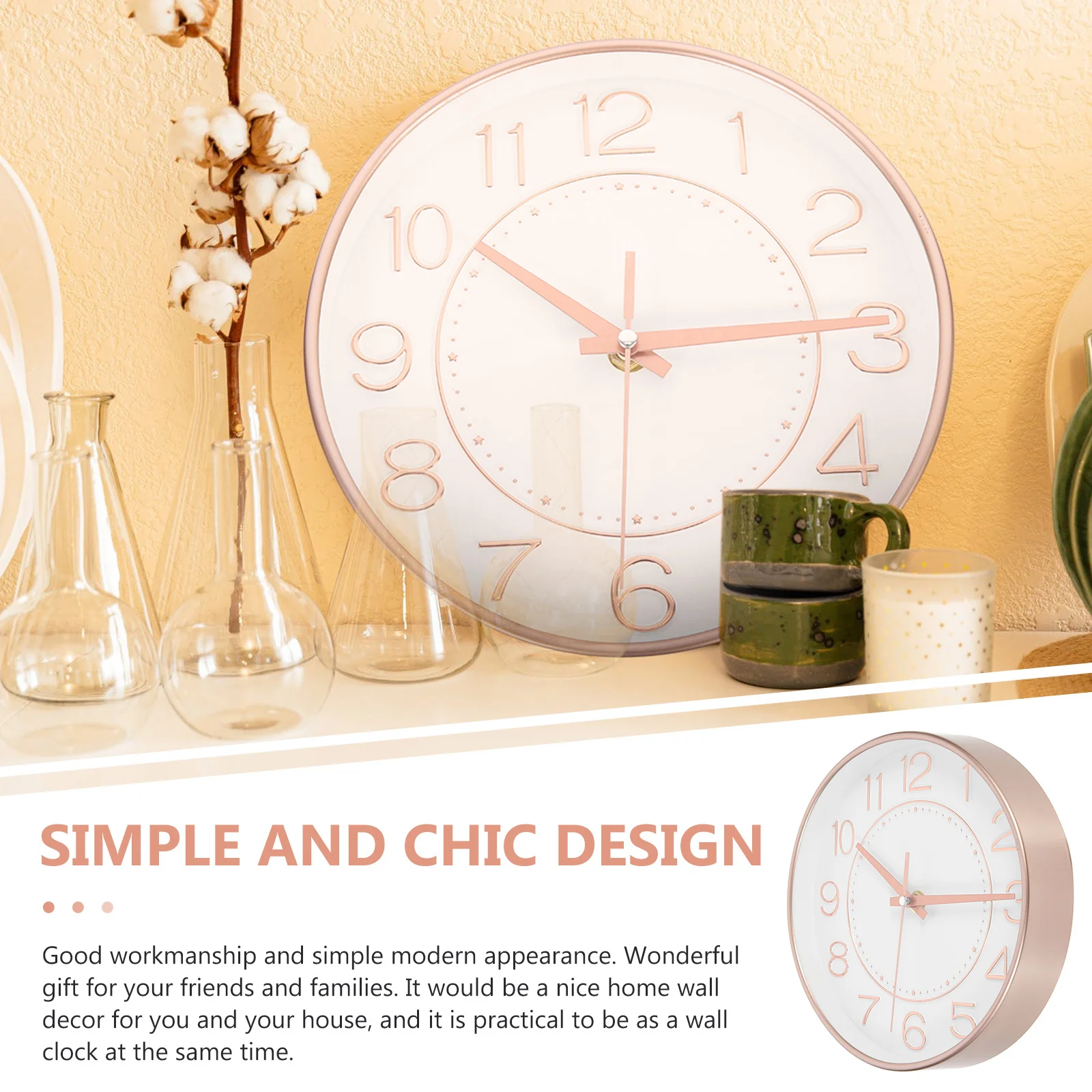 Stylish Quartz Wall Hanging Clock Modern Silent Decor for Living Room Bedroom Office Home Decor Operated Mute Clock
Stylish Quartz Wall Hanging Clock Modern Silent Decor for Living Room Bedroom Office Home Decor Operated Mute Clock