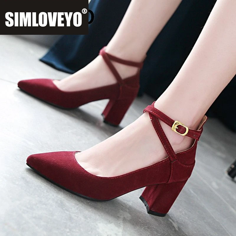 SIMLOVEYO 2025 Женские туфли-лодочки Мэри Джейн с острым носком на массивном каблуке 7 см с пряжкой и ремешком Большой размер 41 42 43 Модные свадебные туфли для свиданий
SIMLOVEYO 2025 Женские туфли-лодочки Мэри Джейн с острым носком на массивном каблуке 7 см с пряжкой и ремешком Большой размер 41 42 43 Модные свадебные туфли для свиданий