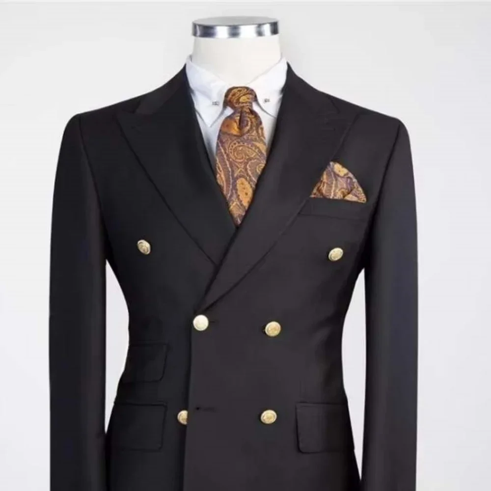 Fashion Slim Fit Suit For Men Formal Double Breasted Blazer Casual Wedding Party Formal Evenng Male Jacket 1 Piece Customized
Fashion Slim Fit Suit For Men Formal Double Breasted Blazer Casual Wedding Party Formal Evenng Male Jacket 1 Piece Customized