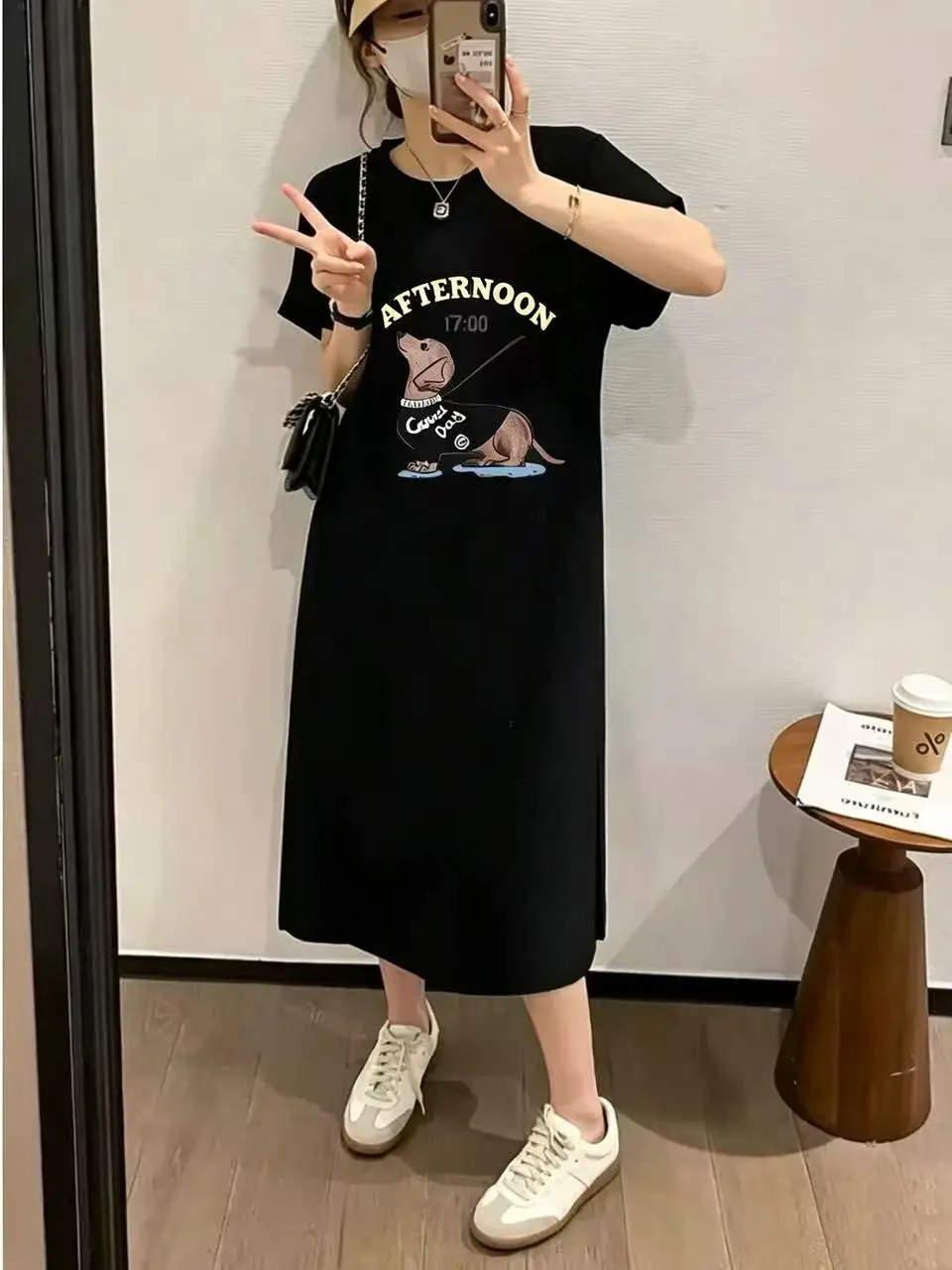 Summer New Style Women's Sleep Dress T-shirt Long Dress Loose plus Size Slimming Dress Can Be Worn outside Home Casual Comfor...
Summer New Style Women's Sleep Dress T-shirt Long Dress Loose plus Size Slimming Dress Can Be Worn outside Home Casual Comfor...