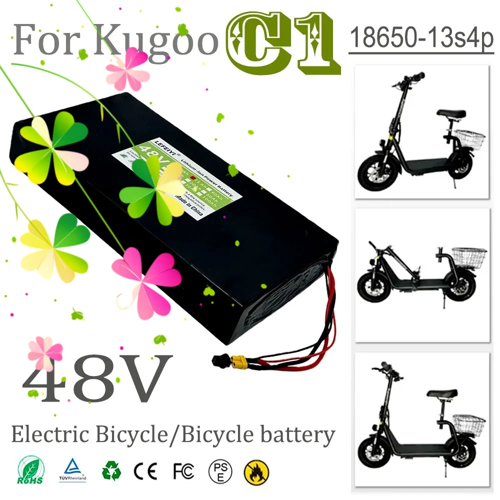 48V 13S4P For Kugoo c1 plus/C-seat 15AH electric scooter/kugoo jilong/kugoo/adult electric scooter/men/kuga Li-ion battery pack
48V 13S4P For Kugoo c1 plus/C-seat 15AH electric scooter/kugoo jilong/kugoo/adult electric scooter/men/kuga Li-ion battery pack