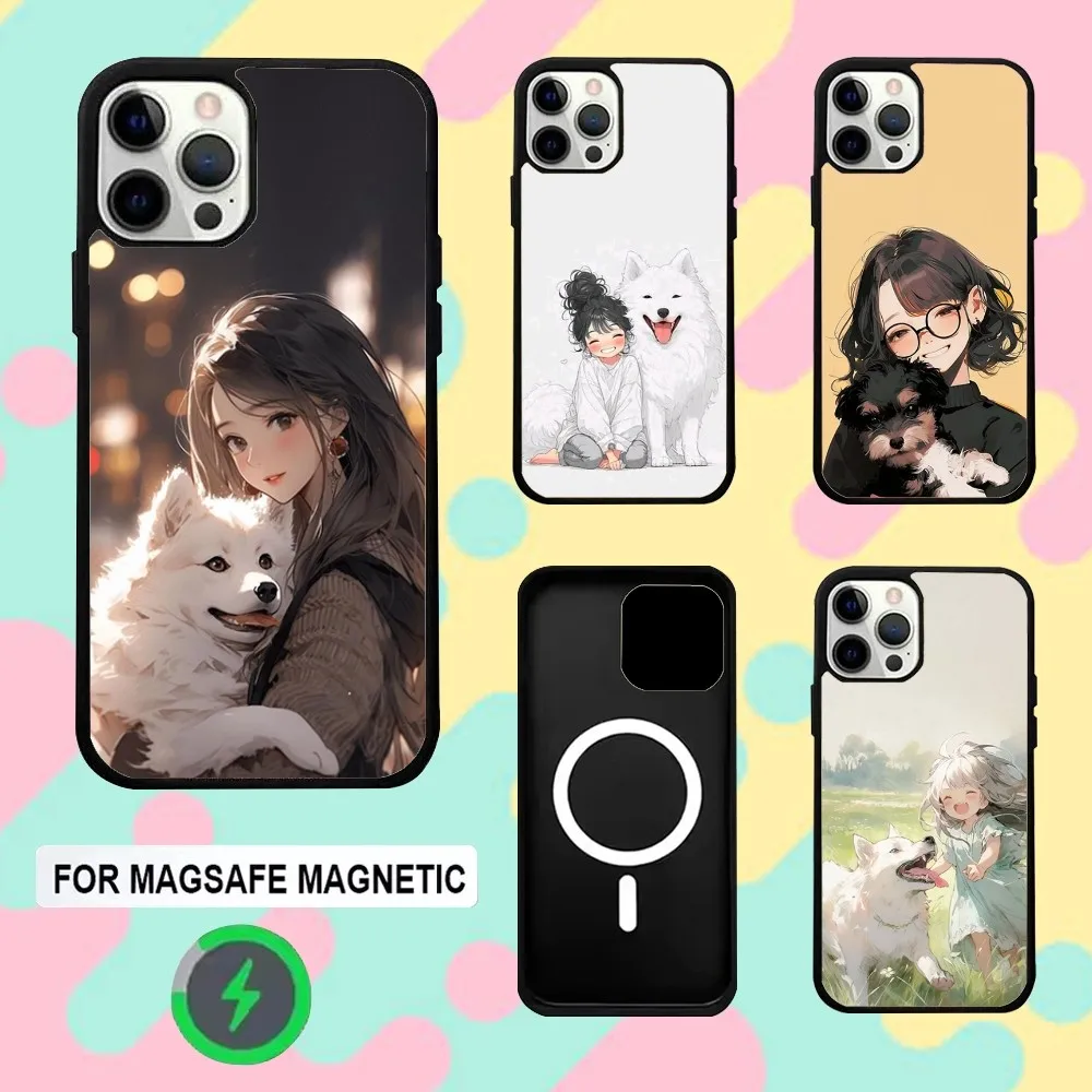 Cute Kid Girl Dog Phone Case For iPhone 16e,16,15,14,13,12,11,Plus,Pro,Max,Mini Magsafe Magnetic Wireless Charging
Cute Kid Girl Dog Phone Case For iPhone 16e,16,15,14,13,12,11,Plus,Pro,Max,Mini Magsafe Magnetic Wireless Charging