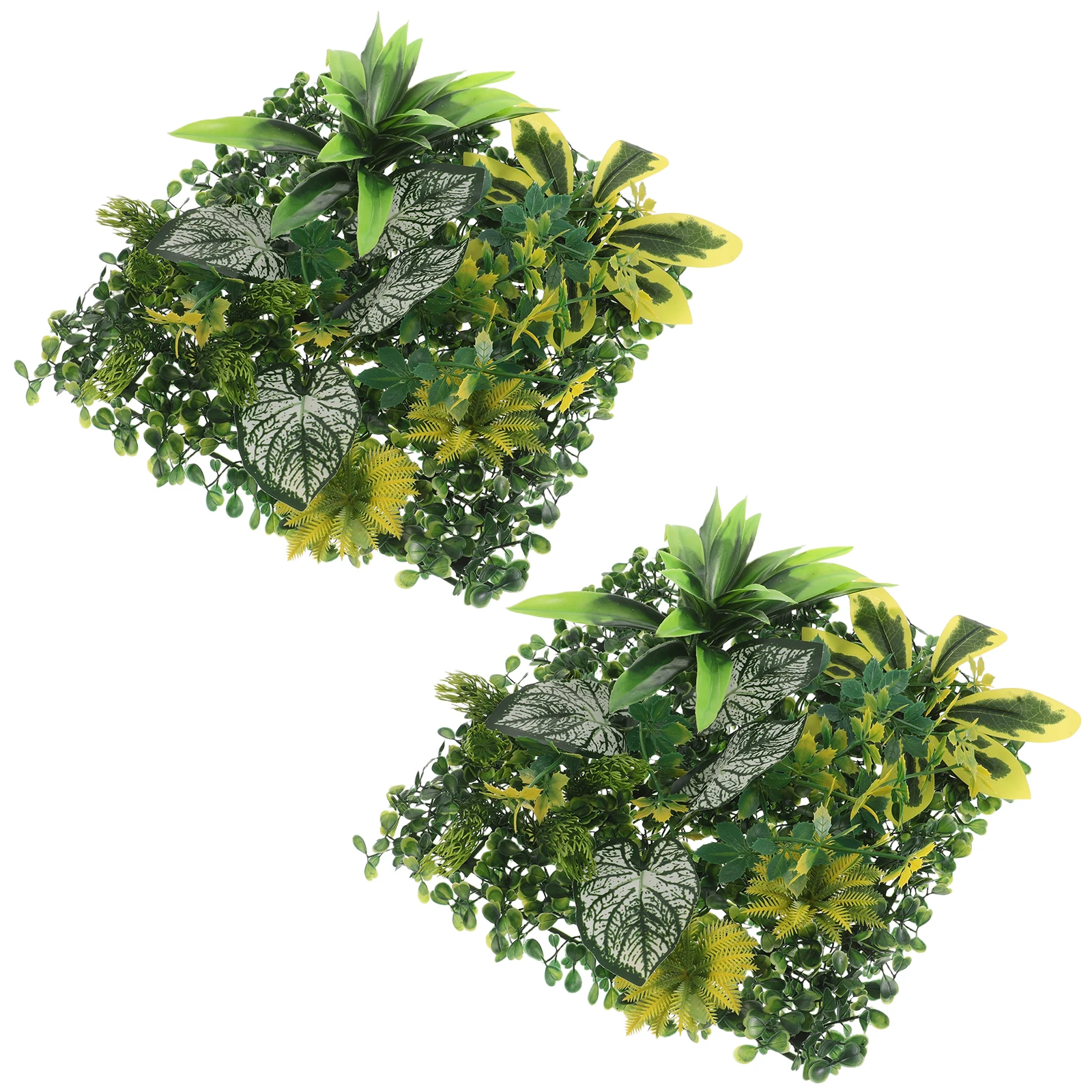 2pcs Artificial Green Grass Wall Panels Faux Hedge Decor Outdoor Indoor Privacy Screen Realistic Greenery Backdrop for Balcony
2pcs Artificial Green Grass Wall Panels Faux Hedge Decor Outdoor Indoor Privacy Screen Realistic Greenery Backdrop for Balcony
