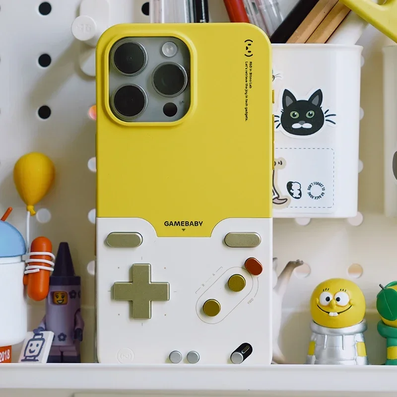 Bitmolab Phone Case For IPhone 15 16 Pro Max Custom Gamepads Phonecase Game Controllers Support GB GBC NES Key Layout NEW 2025
Bitmolab Phone Case For IPhone 15 16 Pro Max Custom Gamepads Phonecase Game Controllers Support GB GBC NES Key Layout NEW 2025