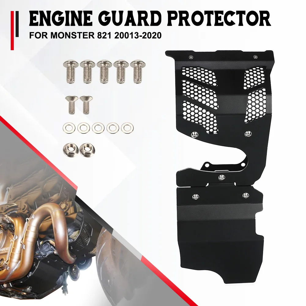 Для Ducati Monster 821 20013-2014-2015-2016-2017-2018-2019-2020 защита двигателя мотоцикла, защитный корпус двигателя, аксессуары 
Для Ducati Monster 821 20013-2014-2015-2016-2017-2018-2019-2020 защита двигателя мотоцикла, защитный корпус двигателя, аксессуары