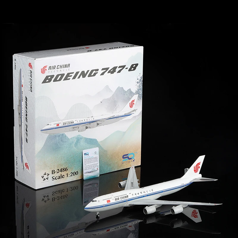 Коллекционная модель самолета L2162 из сплава, подарок, SQ Wings, масштаб 1:200, авиационная модель Boeing B747-8 авиакомпании China "StarAlliance", литая под давлением, B-2486
Коллекционная модель самолета L2162 из сплава, подарок, SQ Wings, масштаб 1:200, авиационная модель Boeing B747-8 авиакомпании China "StarAlliance", литая под давлением, B-2486