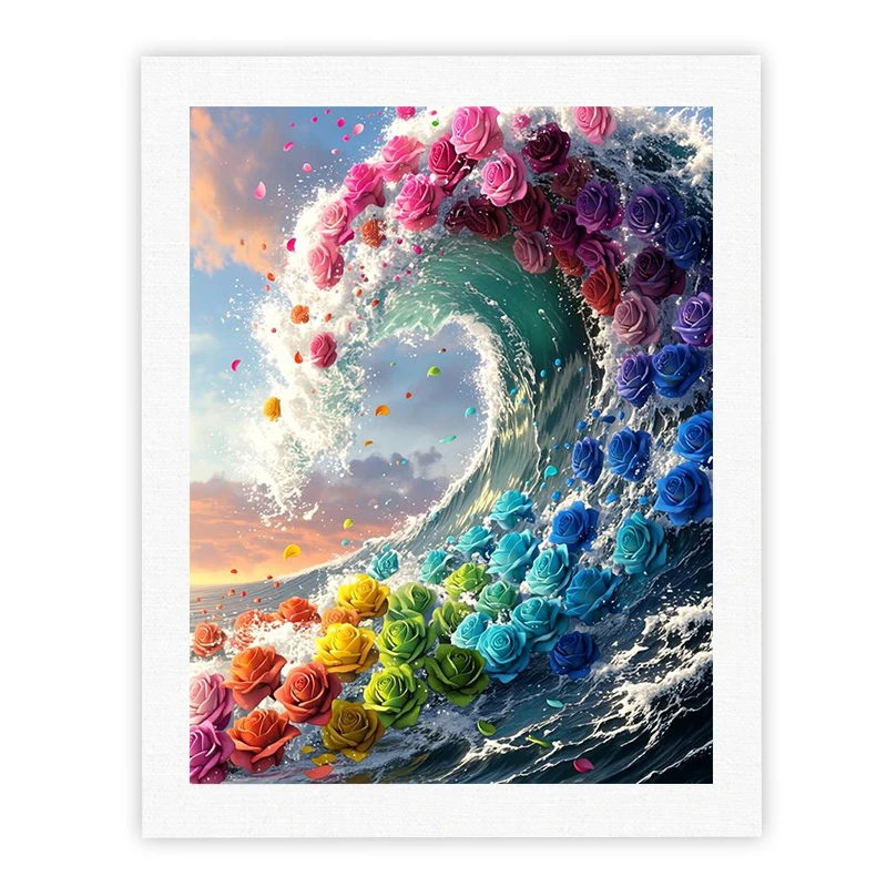 CHENISTORY Paint By Number Rose Wave Scenery Hand Painted Painting DIY Pictures By Numbers Kits Drawing On Canvas Home Decor
CHENISTORY Paint By Number Rose Wave Scenery Hand Painted Painting DIY Pictures By Numbers Kits Drawing On Canvas Home Decor