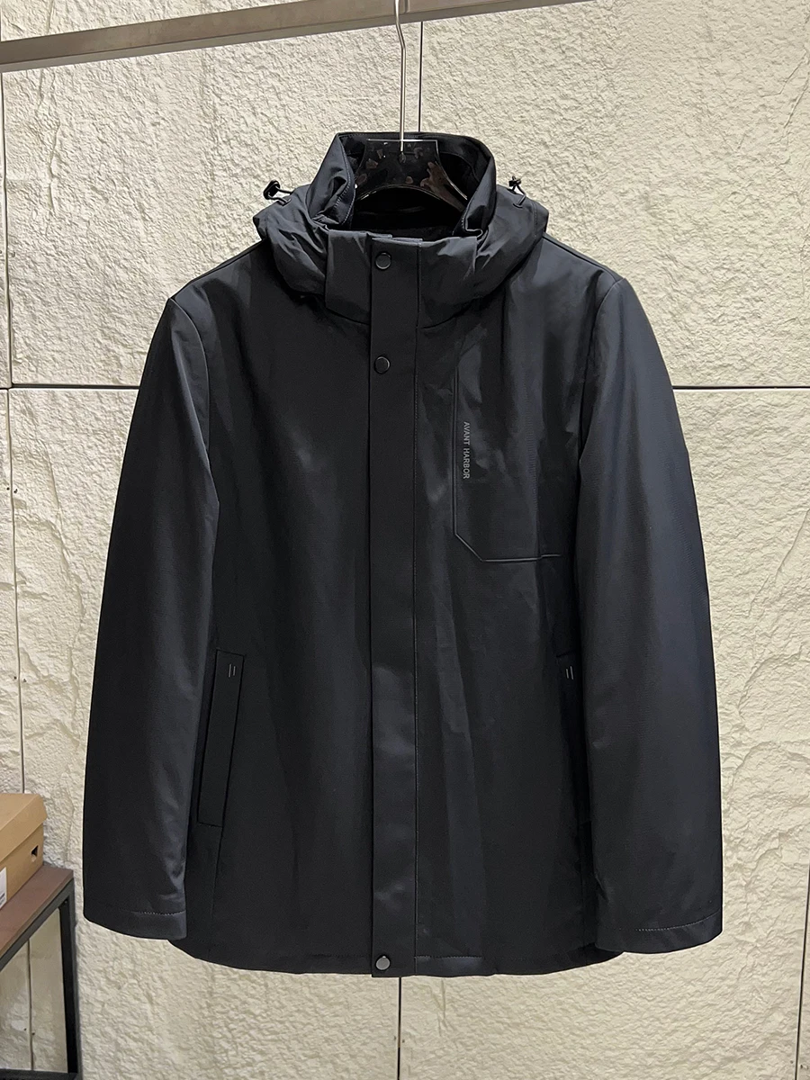 Warm Rabbit Fur Lined Parka Coat for Men Autumn Winter Business Casual Mid-Length Hooded Jacket Standard Fit Fashion Urban Style
Warm Rabbit Fur Lined Parka Coat for Men Autumn Winter Business Casual Mid-Length Hooded Jacket Standard Fit Fashion Urban Style