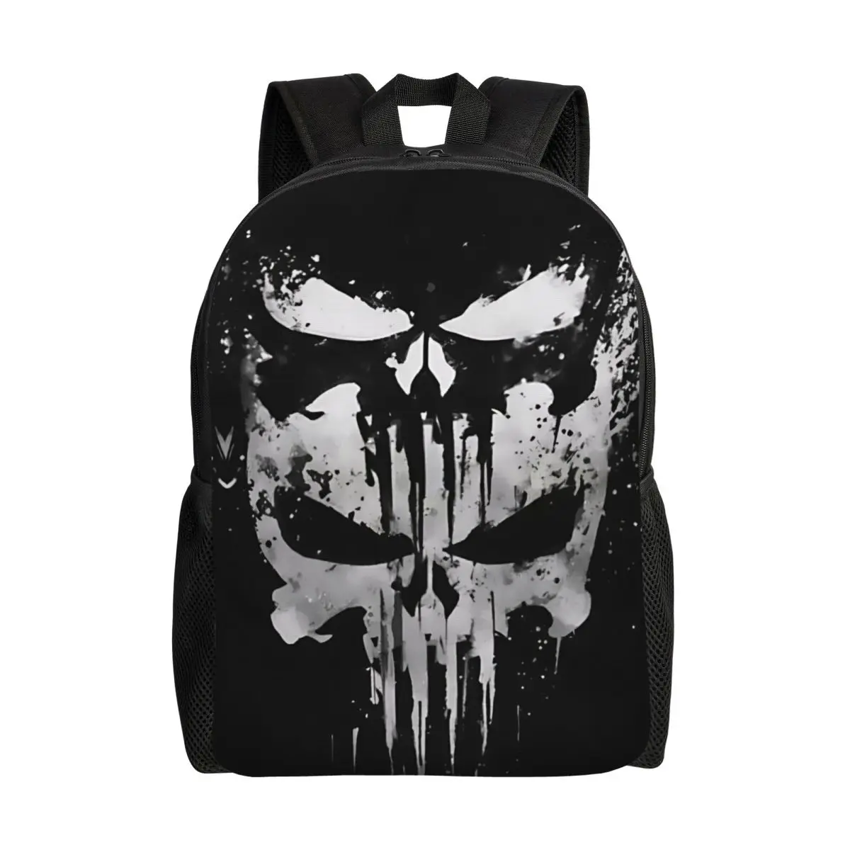 Custom Punisher Skull Symbol Backpack for Men Women College School Student Bookbag Fits 15 Inch Laptop Cartoon Design Bags
Custom Punisher Skull Symbol Backpack for Men Women College School Student Bookbag Fits 15 Inch Laptop Cartoon Design Bags