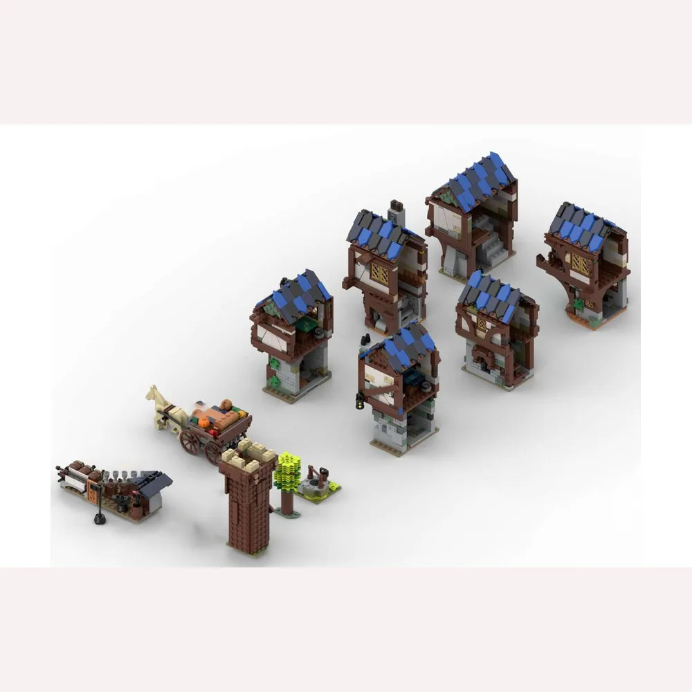 Новый набор средневековой ковальской деревни MOC, серия зданий, модульная технология, подарок, праздничная сборка, детский набор игрушек
Новый набор средневековой ковальской деревни MOC, серия зданий, модульная технология, подарок, праздничная сборка, детский набор игрушек