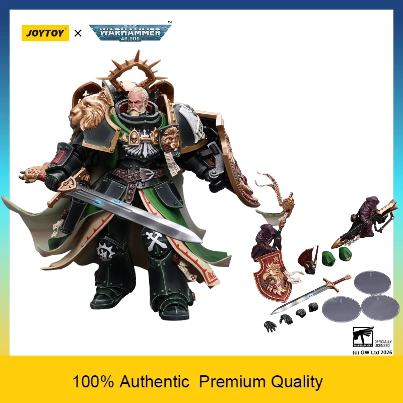 JOYTOY Warhammer 40K Dark Angels Primarch Lion El'Jonson 1/18 Action Figure Sci-Fi Articulated Collectible Model Toy In Stock
JOYTOY Warhammer 40K Dark Angels Primarch Lion El'Jonson 1/18 Action Figure Sci-Fi Articulated Collectible Model Toy In Stock