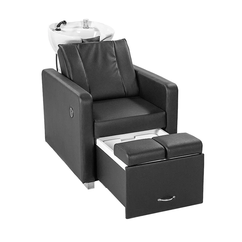 High-end hair salon barber shop special head treatment flush bed foot therapy beauty salon health foot bath electric massage
High-end hair salon barber shop special head treatment flush bed foot therapy beauty salon health foot bath electric massage
