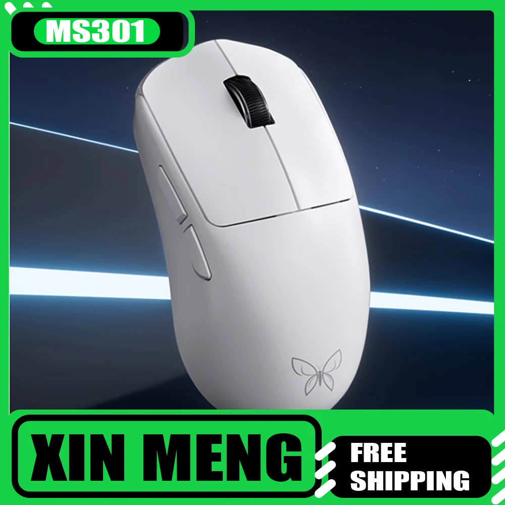 XINMENG MS301 Беспроводная мышь 3 режима Bluetooth PAW3395 Эргономичная легкая игровая мышь для киберспорта Высокопроизводительная игра для ПК в подарок
XINMENG MS301 Беспроводная мышь 3 режима Bluetooth PAW3395 Эргономичная легкая игровая мышь для киберспорта Высокопроизводительная игра для ПК в подарок
