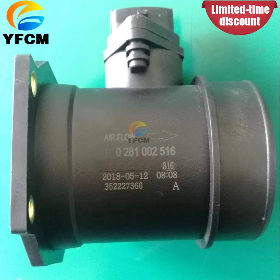 Mass Air Flow Sensor MAF Meter 0281002516 for Isuzu JMC Qingling 4HK1 600P 700P Diesel Engine
Mass Air Flow Sensor MAF Meter 0281002516 for Isuzu JMC Qingling 4HK1 600P 700P Diesel Engine