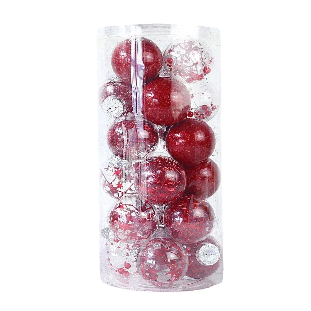 24pcs Christmas Ball Decorations Baubles Xmas Tree Hanging Ornaments Party Home Wedding Pendant Holiday Decor Supplies 6cm
24pcs Christmas Ball Decorations Baubles Xmas Tree Hanging Ornaments Party Home Wedding Pendant Holiday Decor Supplies 6cm