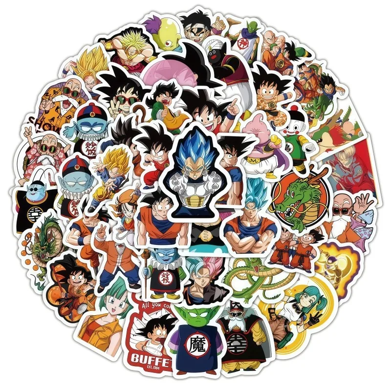 100pcs Dragon Ball stickers cartoon anime Super Saiyan suitcase cup waterproof graffiti decals, room decoration children's toy
100pcs Dragon Ball stickers cartoon anime Super Saiyan suitcase cup waterproof graffiti decals, room decoration children's toy