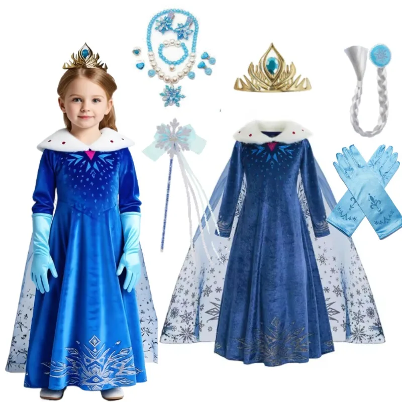 Snow Queen Cosplay Princess Carnival Winter Princess Dress for Kids Cosplay Mesh Carnival Costume Party Evening Clothes 12Y
Snow Queen Cosplay Princess Carnival Winter Princess Dress for Kids Cosplay Mesh Carnival Costume Party Evening Clothes 12Y