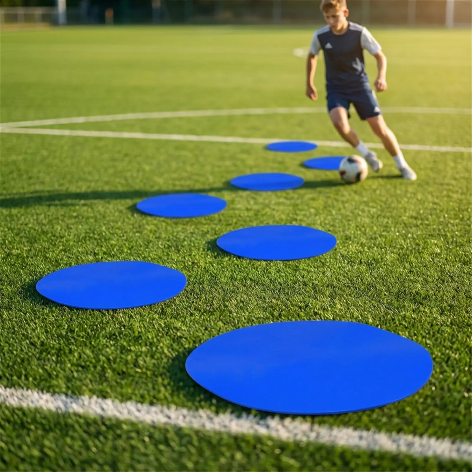 Football Training Marker Discs Plastic Football Training Mark Plate Safe Agility Training Durable Mark Plate Suitable For Sport
Football Training Marker Discs Plastic Football Training Mark Plate Safe Agility Training Durable Mark Plate Suitable For Sport