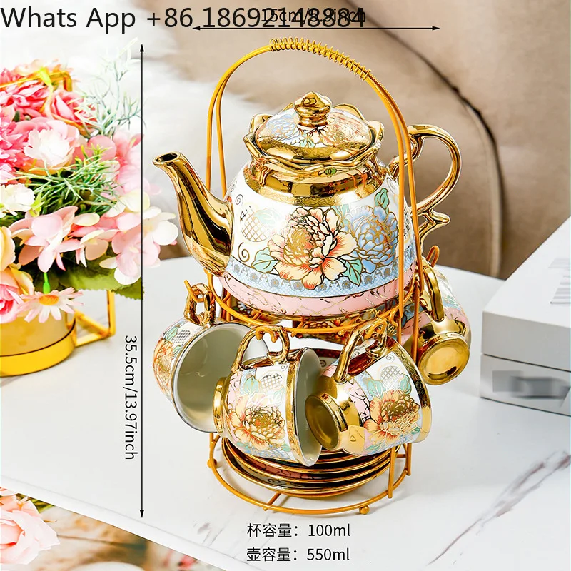 American and European fancy high-value retro high-end exquisite high-end tea set ceramic coffee cup set
American and European fancy high-value retro high-end exquisite high-end tea set ceramic coffee cup set