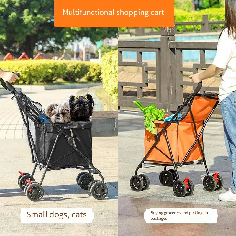 Multi-functional pet cart for shopping and grocery buying Portable foldable lightweight and simple travel outdoor shopping cart
Multi-functional pet cart for shopping and grocery buying Portable foldable lightweight and simple travel outdoor shopping cart