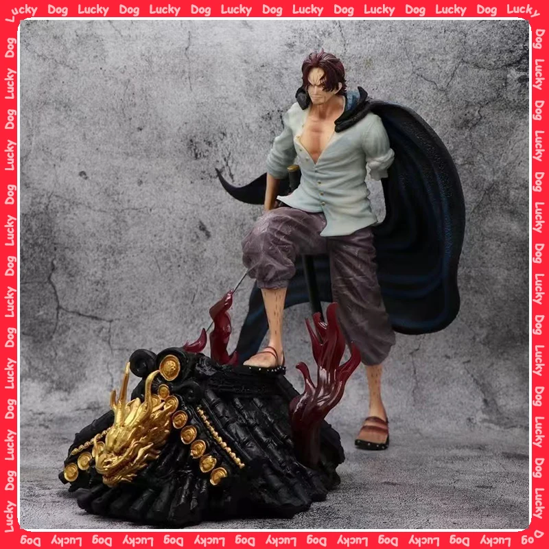 30cm Anime One Piece Roof Red Hair Shanks Battle Figure Statue Model Collection Decoration Desktop Decorate Toys Boys Gifts
30cm Anime One Piece Roof Red Hair Shanks Battle Figure Statue Model Collection Decoration Desktop Decorate Toys Boys Gifts