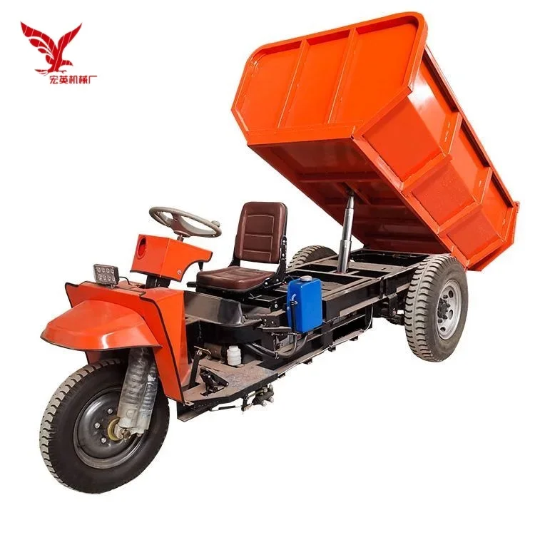 Three-Wheeled Vehicle Electric Dump Truck Hydraulic Self-Dumping Agricultural Engineering Transportation
Three-Wheeled Vehicle Electric Dump Truck Hydraulic Self-Dumping Agricultural Engineering Transportation