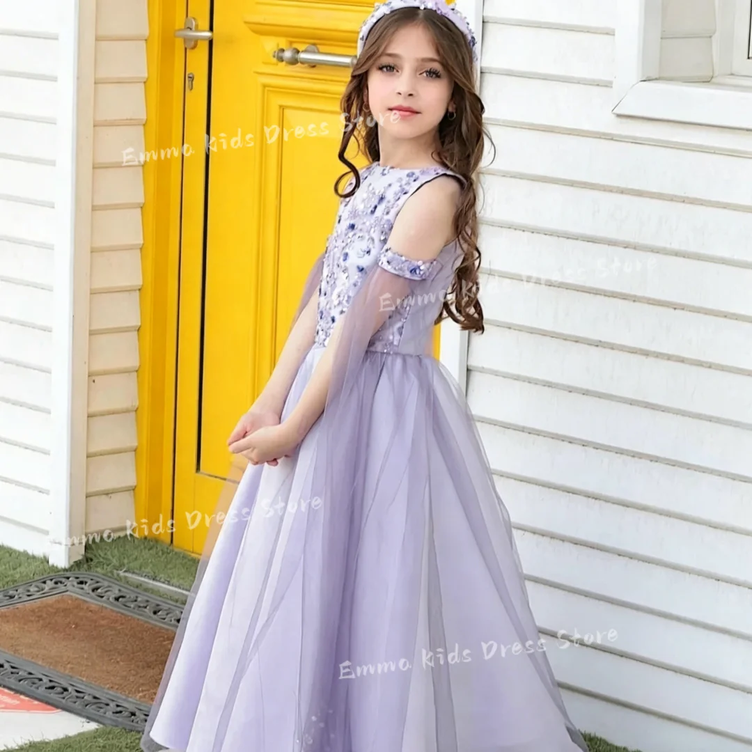 Lilac Sequins Flower Girl Dresses for Shiny Off Shoulder Girl Kids Birthday Gowns Wedding First Holy Communion Dress Customized
Lilac Sequins Flower Girl Dresses for Shiny Off Shoulder Girl Kids Birthday Gowns Wedding First Holy Communion Dress Customized