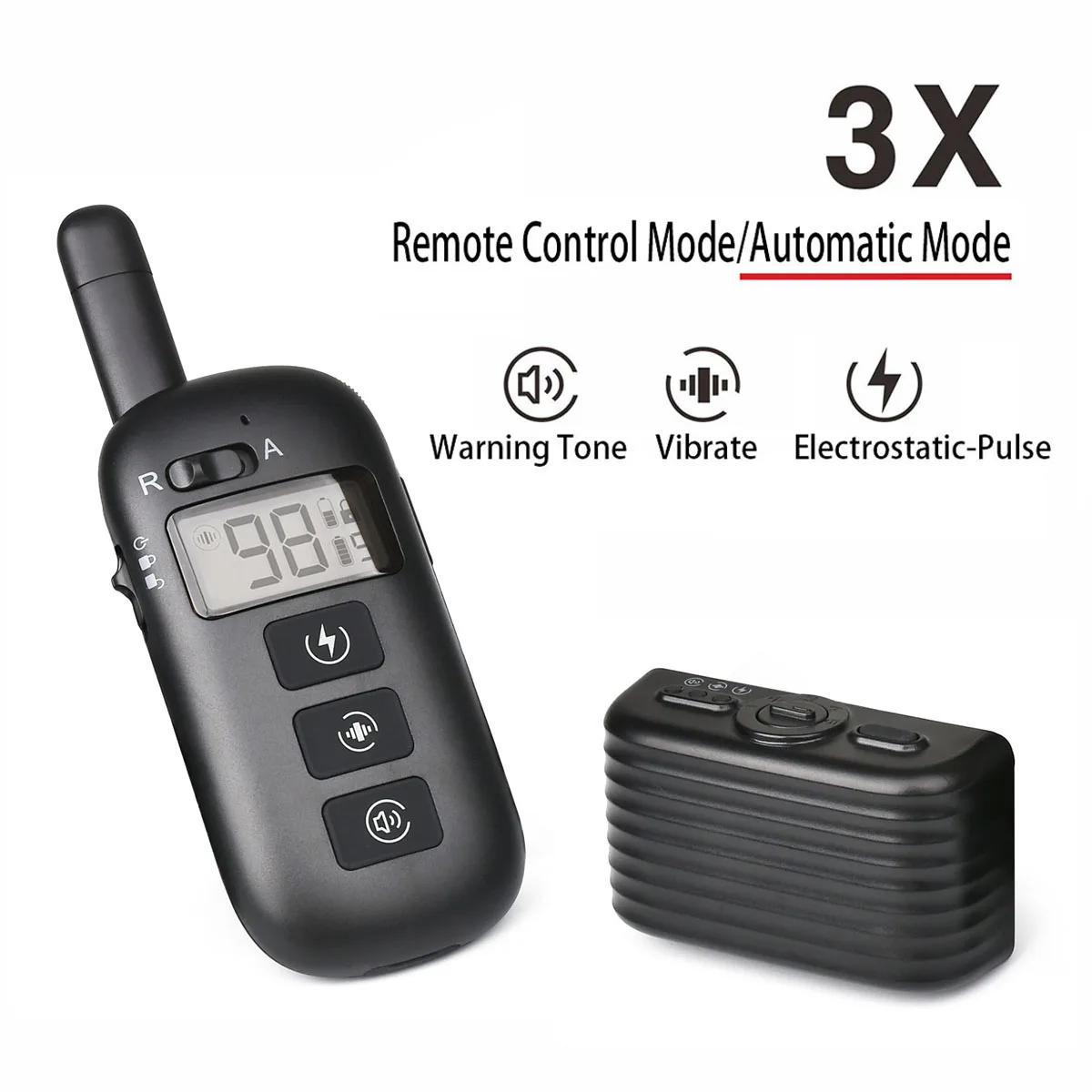 Dog Training Collar with Remote 2000ft Range Waterproof Bark Collar Rechargeable Electric Collar for Small Medium Large Dogs
Dog Training Collar with Remote 2000ft Range Waterproof Bark Collar Rechargeable Electric Collar for Small Medium Large Dogs