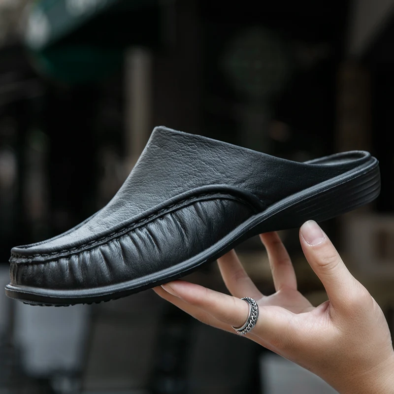 Shoes Men's Slippers EVA Slip on Flats Shoes Walking Men Half Slipper Comfortable Soft Household Sandals Size 40-47 2023
Shoes Men's Slippers EVA Slip on Flats Shoes Walking Men Half Slipper Comfortable Soft Household Sandals Size 40-47 2023