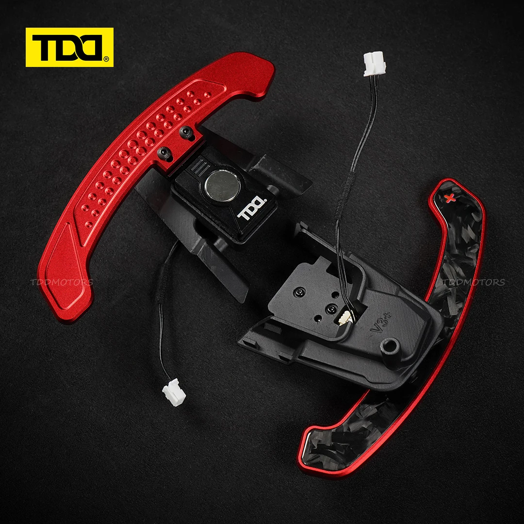TDD Glossy Carbon Fiber Magnetic Paddle Shifter For VW Golf 7 MK7 MK7.5 GTI Golf R Scirocco Arteon Aluminum Alloy Back Cover
TDD Glossy Carbon Fiber Magnetic Paddle Shifter For VW Golf 7 MK7 MK7.5 GTI Golf R Scirocco Arteon Aluminum Alloy Back Cover